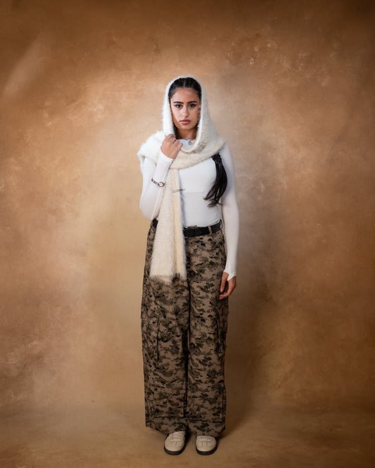 CARGO PANTS-DIGI CAMO (BEIGE)