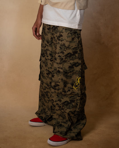 CARGO PANTS-DIGI CAMO