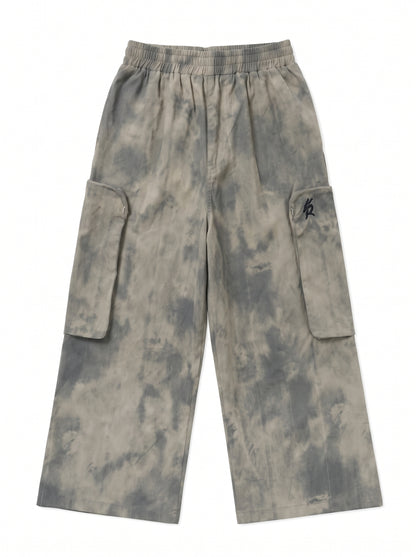 Dirty cargo pants (beige)