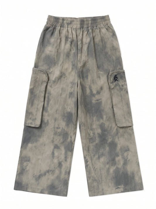 Dirty cargo pants (beige)