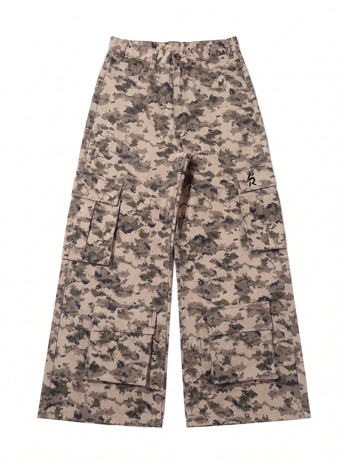 CARGO PANTS-DIGI CAMO (BEIGE)