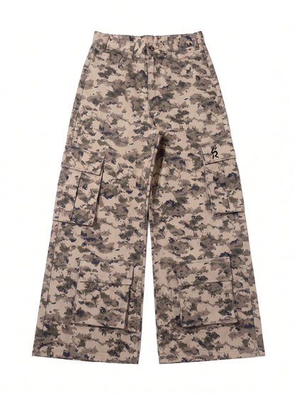 CARGO PANTS-DIGI CAMO (BEIGE)