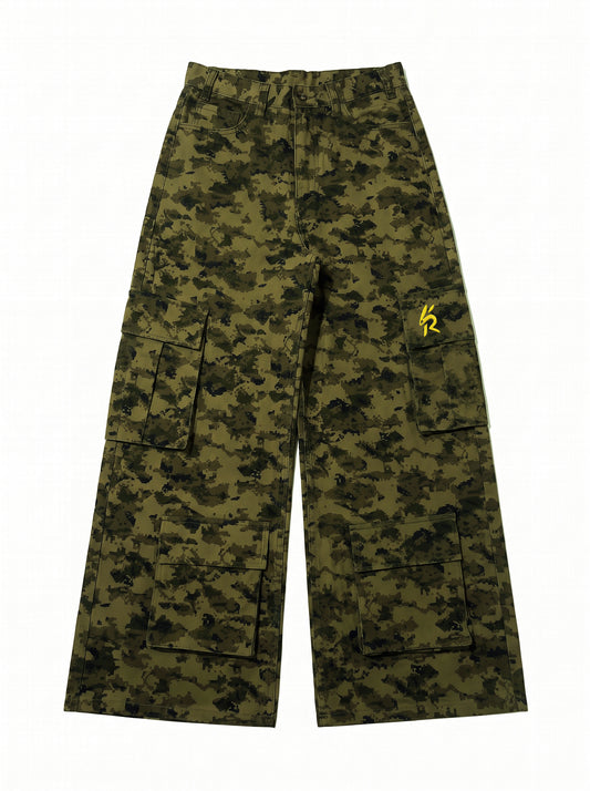 CARGO PANTS-DIGI CAMO