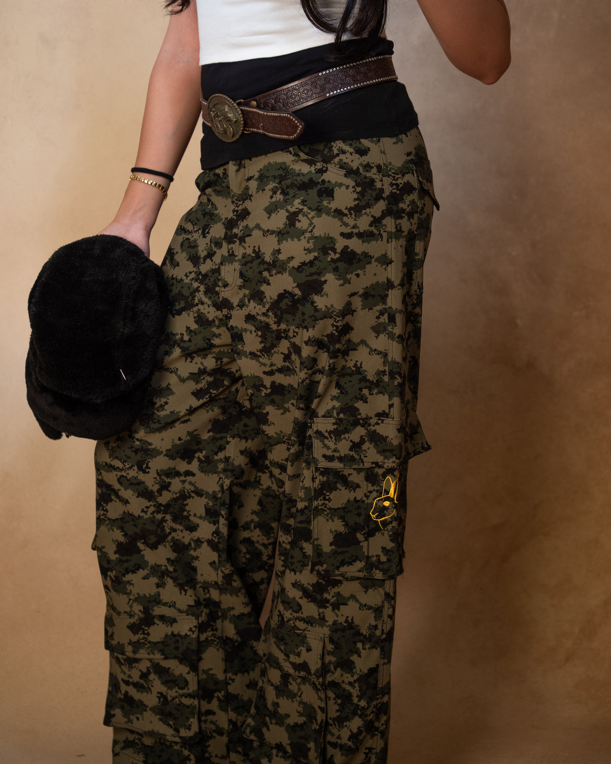 CARGO PANTS-DIGI CAMO