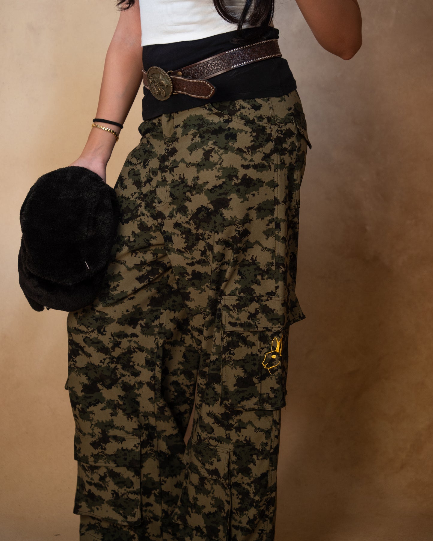CARGO PANTS-DIGI CAMO