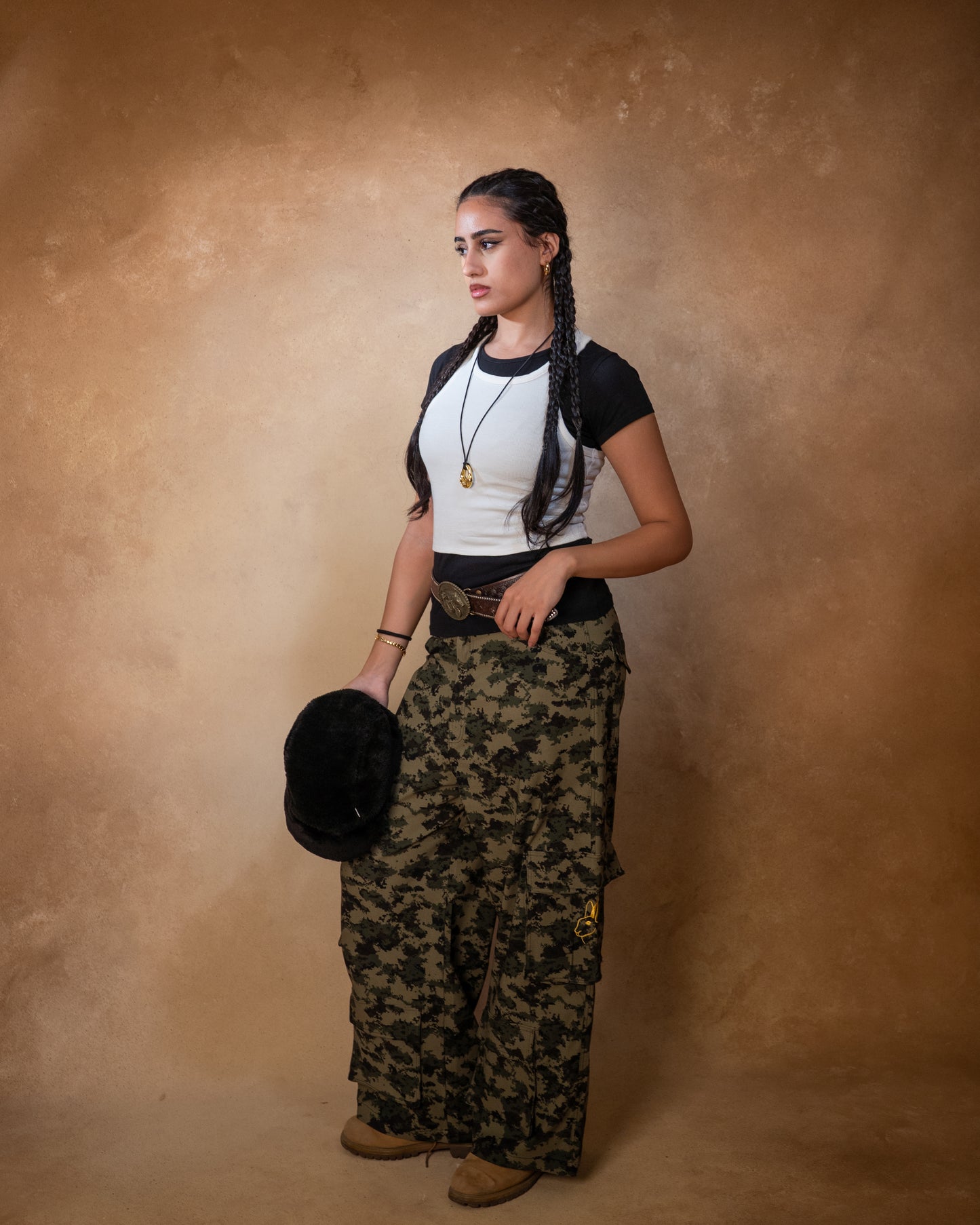 CARGO PANTS-DIGI CAMO