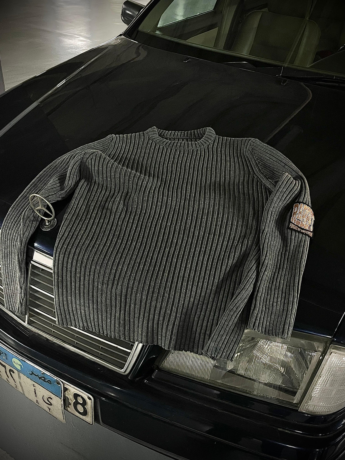 Rabbit grey knit sweater – RABBITCLOTH